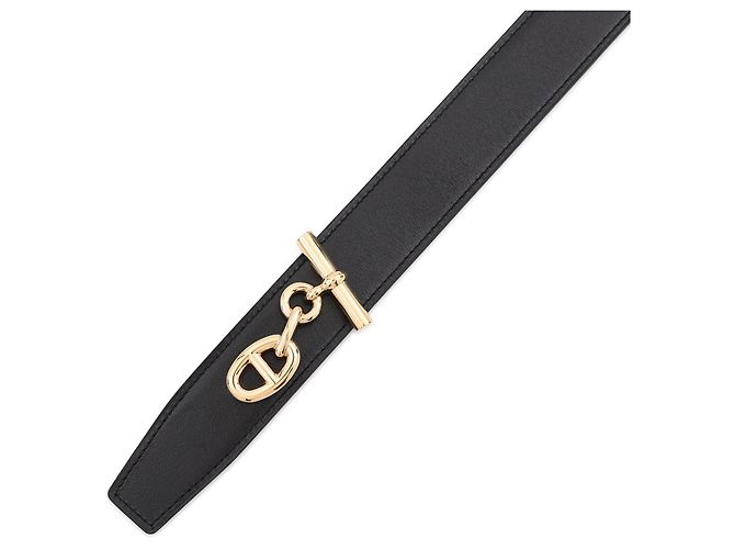 Hermès Cintura Hermes Yachting Chaine d'Ancre Nero - vista 4