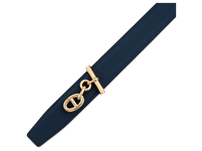 Hermès Cintura Hermes Yachting Chaine d'Ancre Nero - vista 5