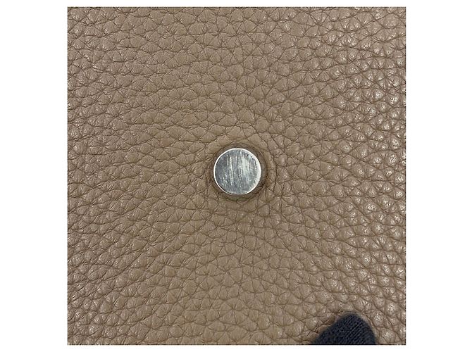 Hermès Borsa Hermes Lindy 26 in Etoupe Gray Taupe - vista 12