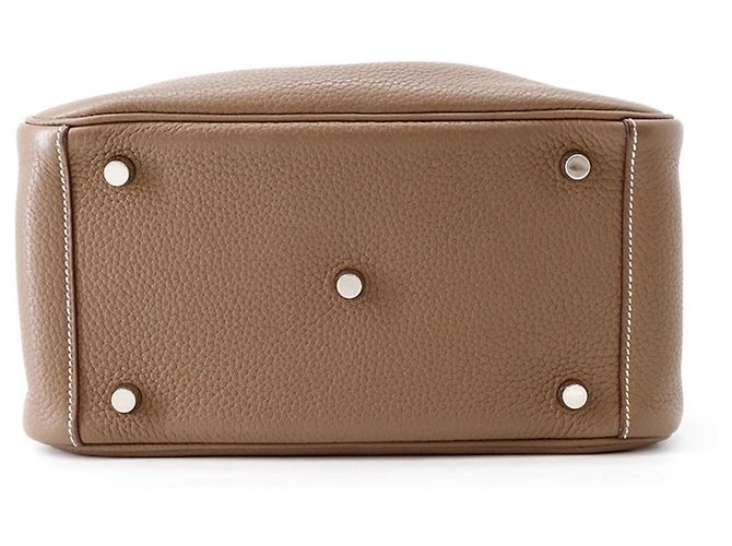 Hermès Borsa Hermes Lindy 26 in Etoupe Gray Taupe - vista 3