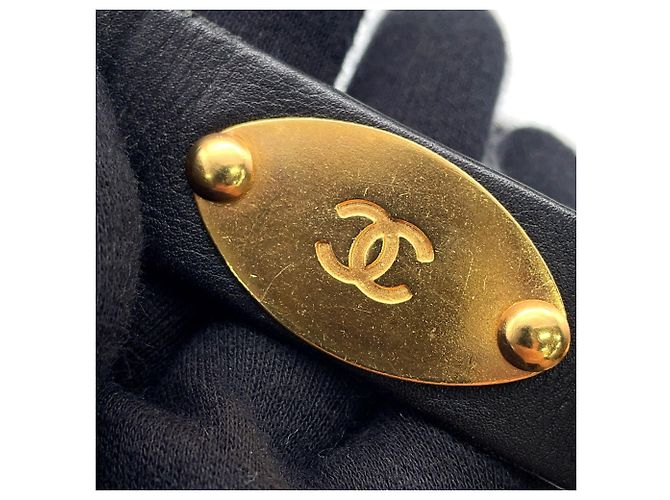 Chanel Coco Mark Leather Belt Black - view 13