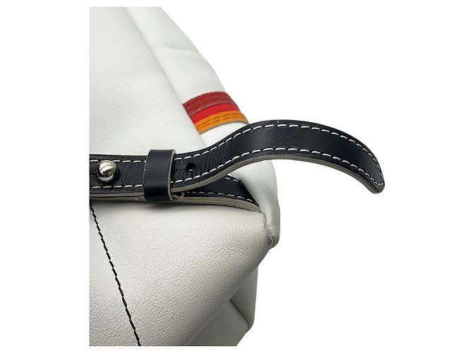 Louis Vuitton Monogram Leather Palm Springs Backpack PM White Multiple colors - view 11