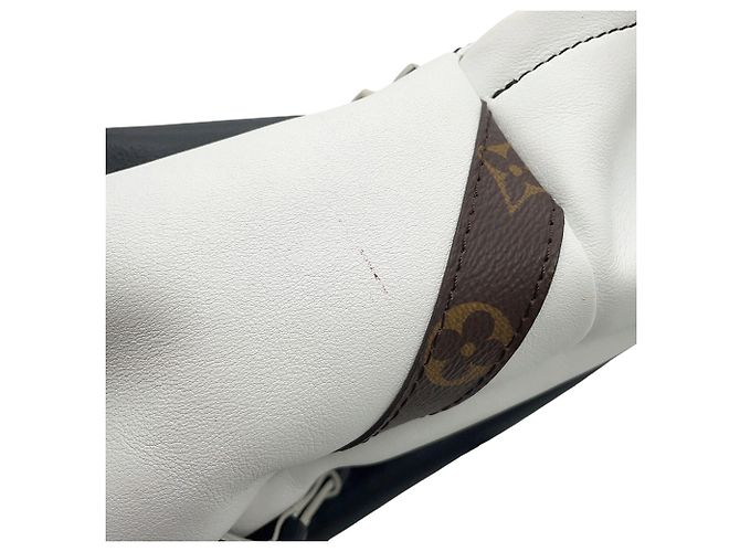 Louis Vuitton Monogram Leather Palm Springs Backpack PM White Multiple colors - view 6