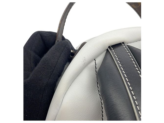 Louis Vuitton Monogram Leather Palm Springs Backpack PM White Multiple colors - view 7