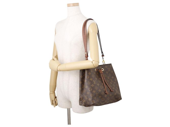 Néonoé Louis Vuitton Monogram NeoNoe MM Schultertasche Braun - Ansicht 4