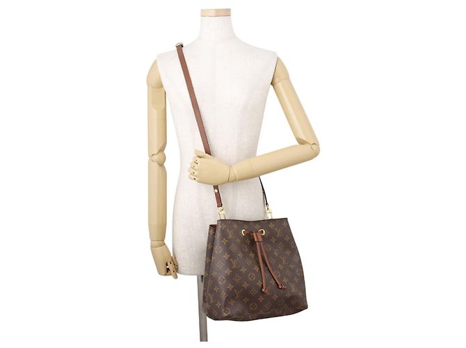 Néonoé Louis Vuitton Monogram NeoNoe MM Schultertasche Braun - Ansicht 5