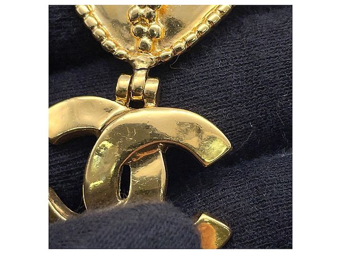 Chanel Brosche Gold und Rot Golden - Ansicht 9
