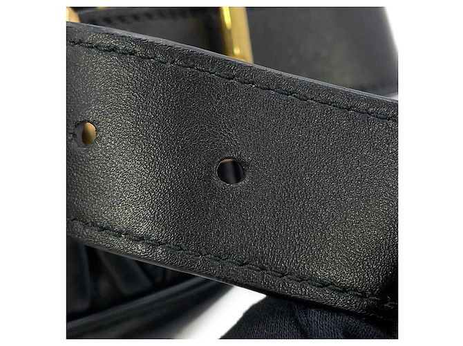 Clutch Miu Miu in pelle Matelassé Nero - vista 8