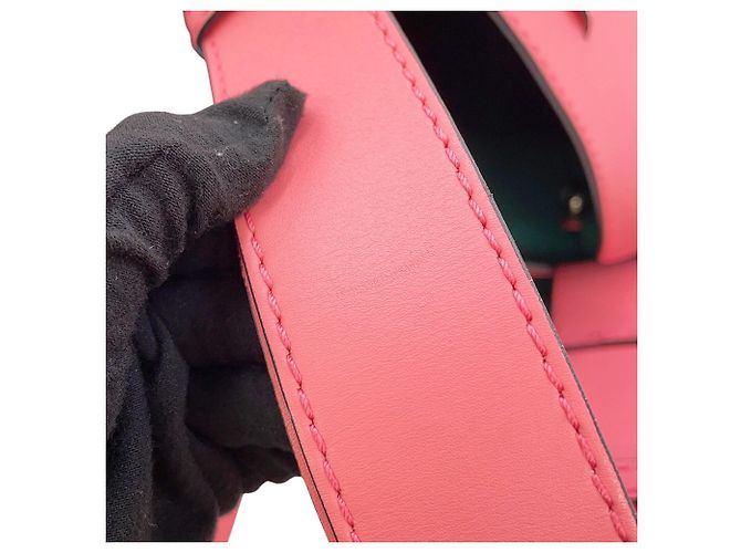 Borsa a secchiello Burberry Canopy Rosa - vista 11