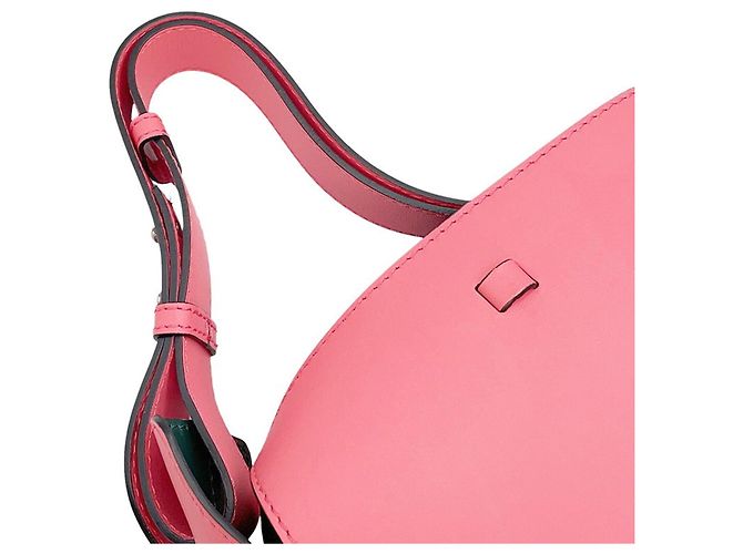 Borsa a secchiello Burberry Canopy Rosa - vista 14