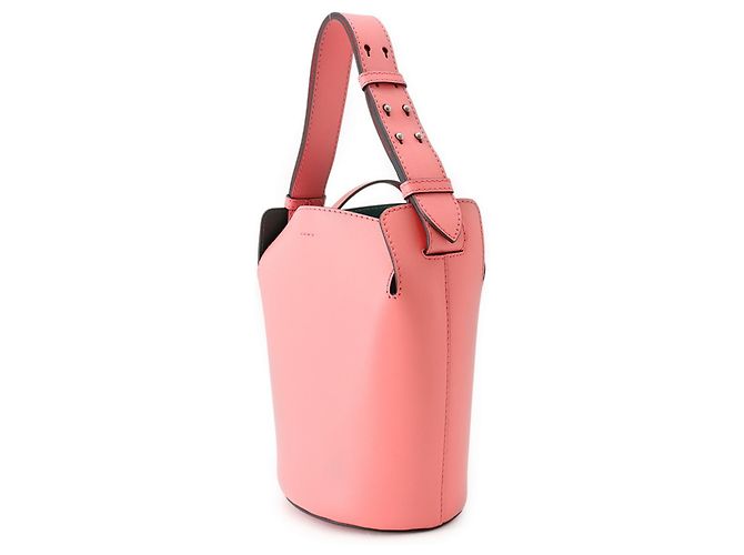 Borsa a secchiello Burberry Canopy Rosa - vista 2