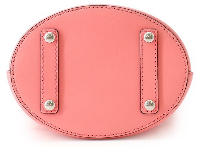 Borsa a secchiello Burberry Canopy Rosa - vista 3