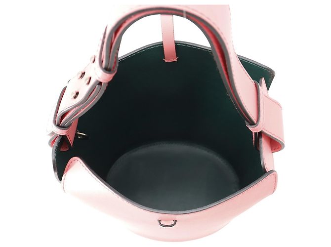 Borsa a secchiello Burberry Canopy Rosa - vista 5