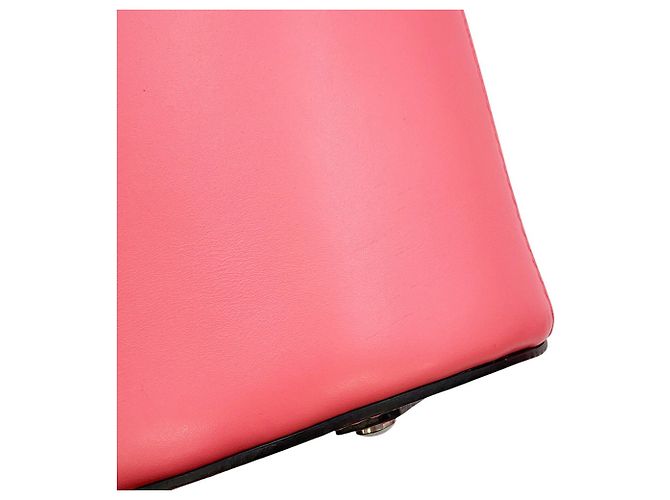 Borsa a secchiello Burberry Canopy Rosa - vista 7