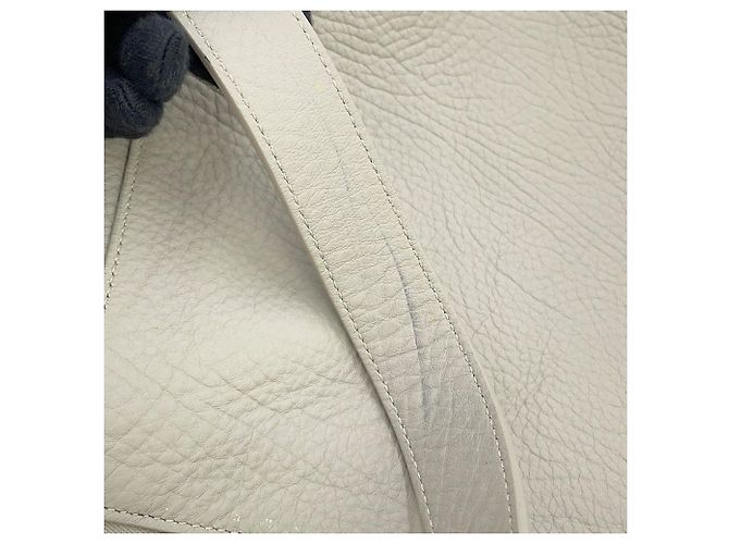 Borsa a tracolla Burberry Night Small in pelle Grigio - vista 11