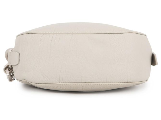 Borsa a tracolla Burberry Night Small in pelle Grigio - vista 3