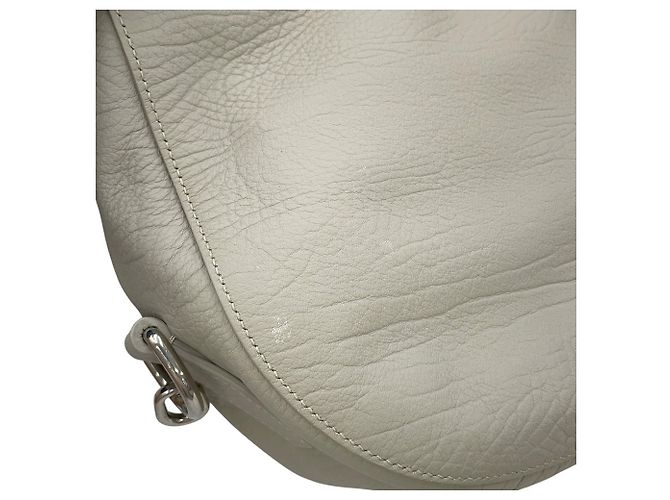 Borsa a tracolla Burberry Night Small in pelle Grigio - vista 6