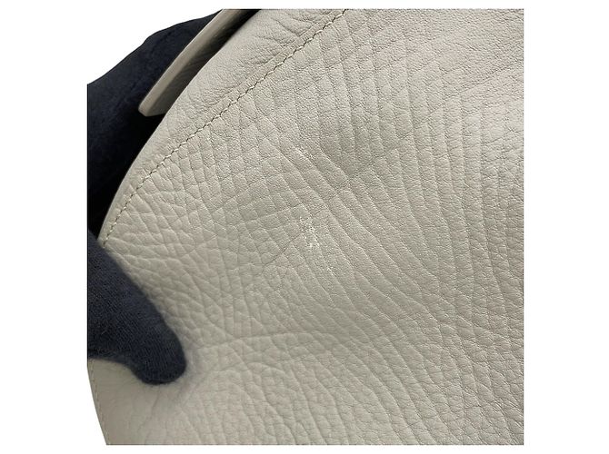 Borsa a tracolla Burberry Night Small in pelle Grigio - vista 7