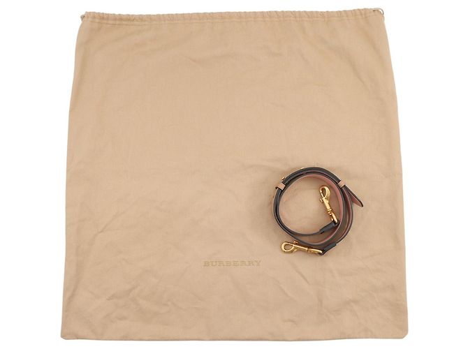 Burberry Emblem Shopper aus Leder Braun Mehrfarben - Ansicht 17