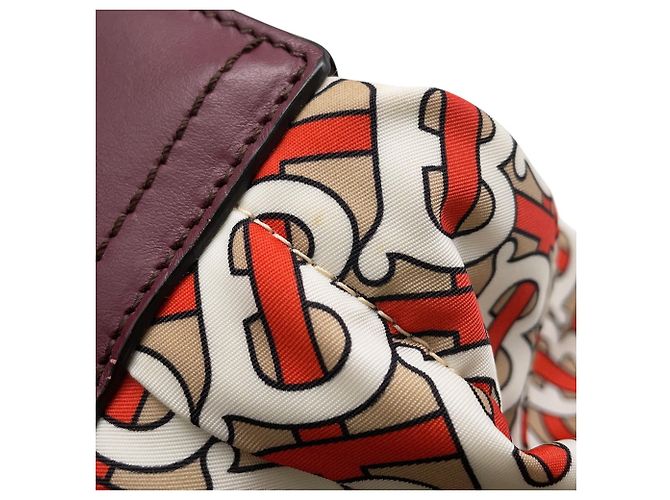 Borsa a tracolla in nylon Burberry Beige Arancione - vista 7