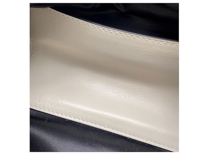 Borsa a mano Miu Miu Miu Bowling in pelle Bianco - vista 9