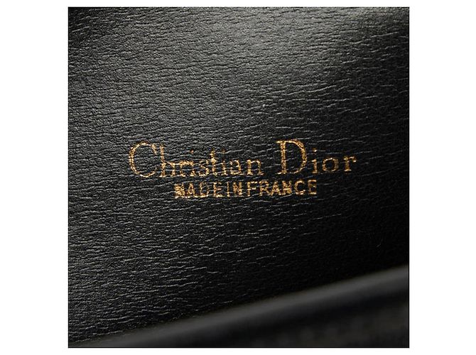 Borsa monospalla Christian Dior Dior CD Logo Nero - vista 7