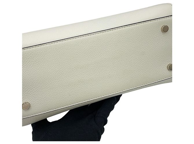 Bolsa de couro branco Jimmy Choo - vista 10