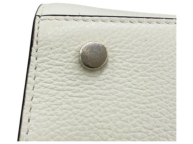 Bolsa de couro branco Jimmy Choo - vista 11