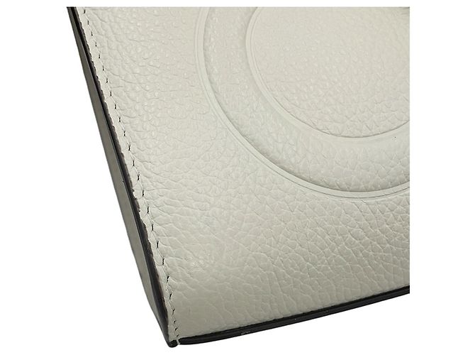 Bolsa de couro branco Jimmy Choo - vista 8