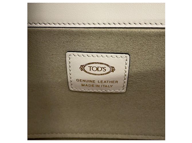Borsa a spalla Micro in pelle T-Timeless di Tod's Bianco Multicolore - vista 14