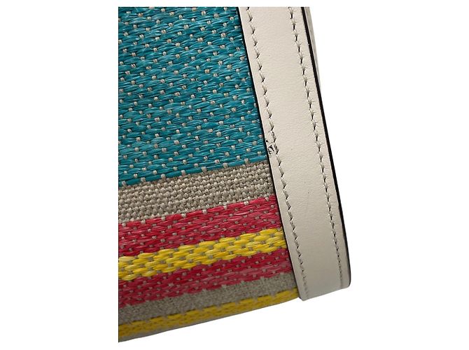 Borsa a spalla Micro in pelle T-Timeless di Tod's Bianco Multicolore - vista 6