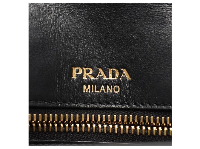 Bolso de mano Prada en cuero Saffiano Negro - vista 4