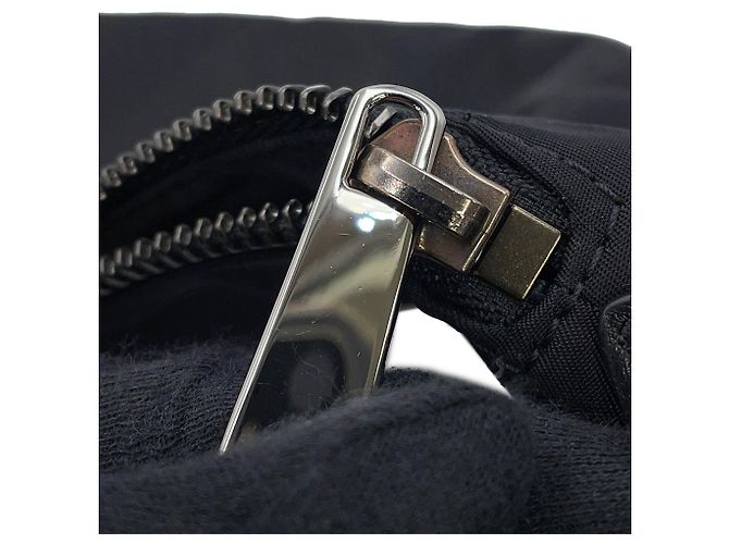 Borsa a tracolla Jimmy Choo in nylon nero - vista 10