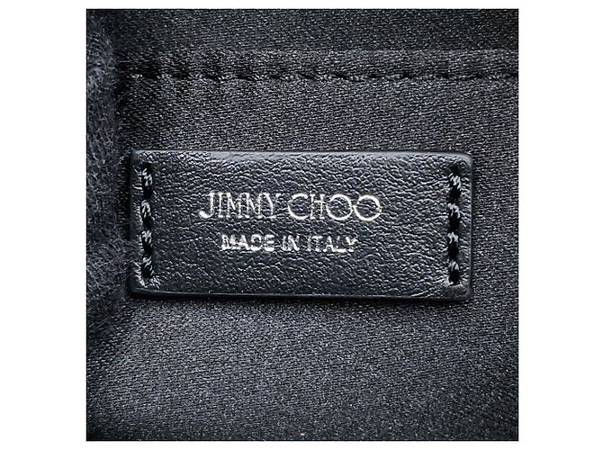 Borsa a tracolla Jimmy Choo in nylon nero - vista 12