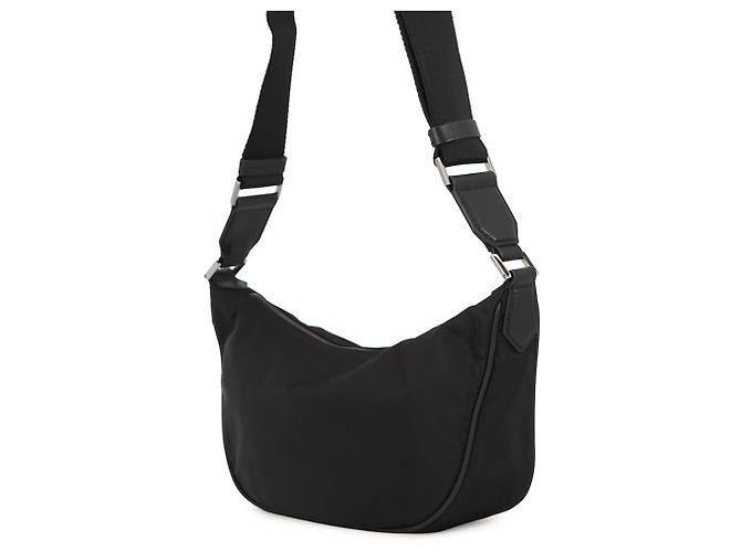 Borsa a tracolla Jimmy Choo in nylon nero - vista 2