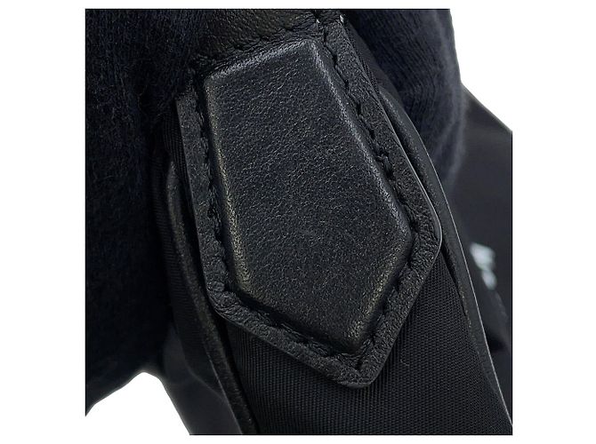 Borsa a tracolla Jimmy Choo in nylon nero - vista 6