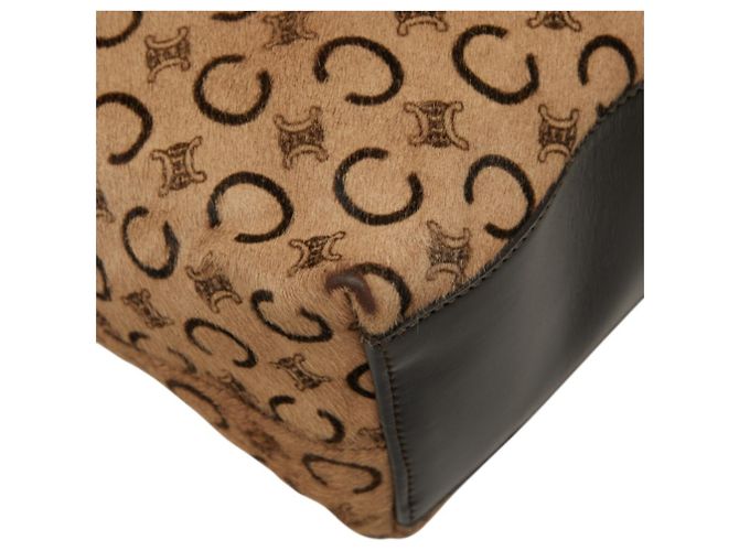 Edge Céline Bolso de un solo hombro Celine C Macadam Beige - vista 5