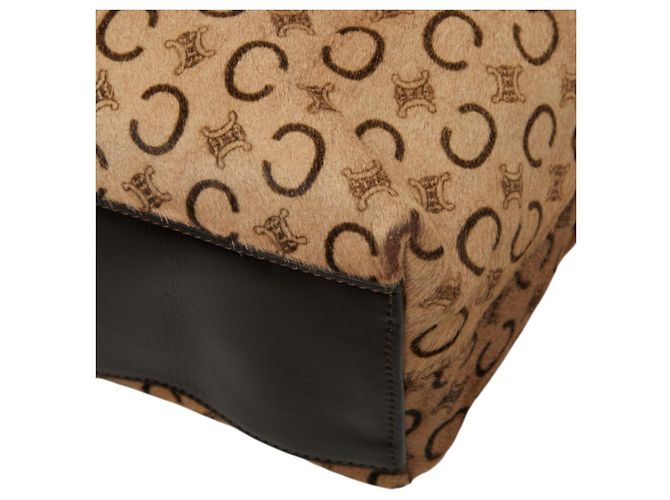Edge Céline Bolso de un solo hombro Celine C Macadam Beige - vista 6