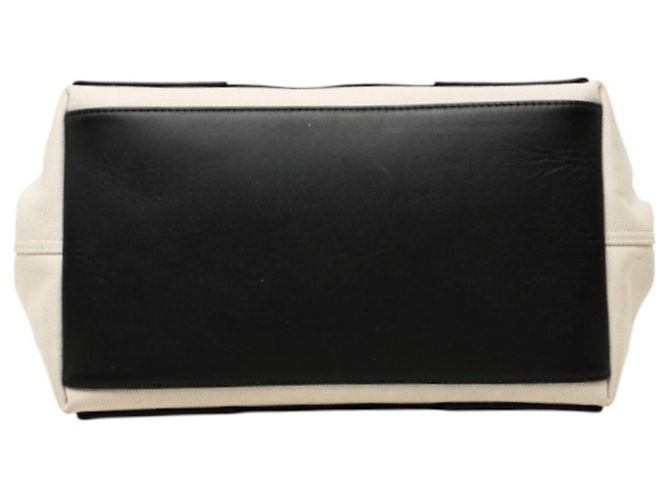 Balenciaga Navy Cabas Tote Bag Schwarz Roh - Ansicht 3