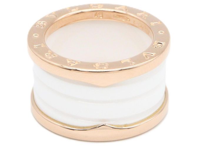 Bulgari Anillo B-zero1 Bvlgari Blanco Dorado - vista 2