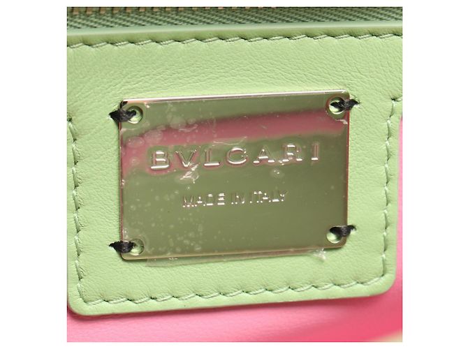Bulgari Borsa a tracolla Bvlgari Serpenti Cabochon Verde - vista 4