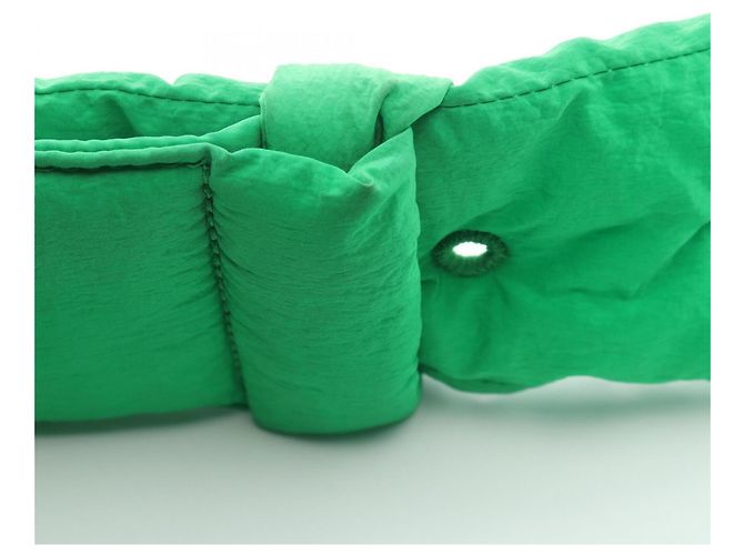 Borsa a tracolla Bottega Veneta Padded Tech Cassette Verde - vista 9