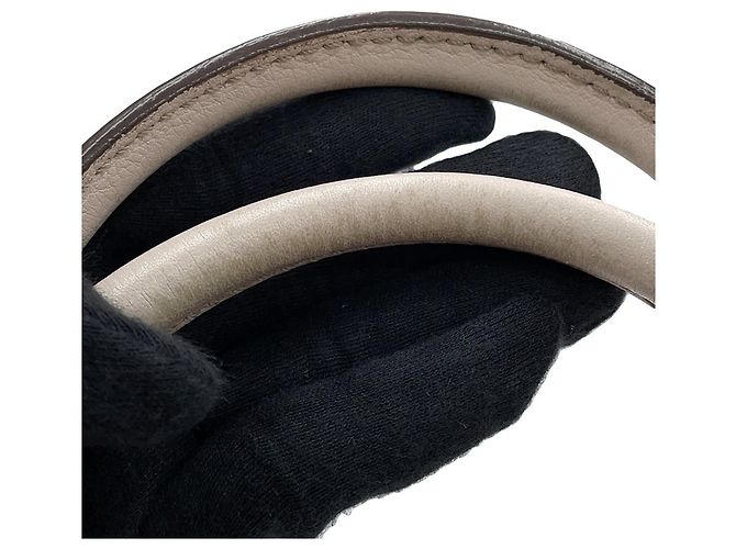 Borsa a mano Tod's Mikey Mini Bowler in pelle Crudo - vista 11