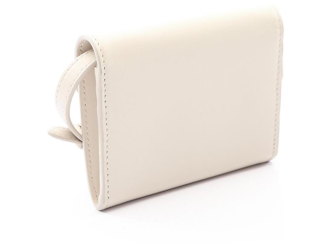 Monedero de piel Miu Miu Blanco - vista 2