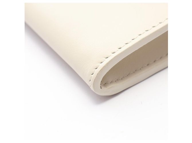 Monedero de piel Miu Miu Blanco - vista 6