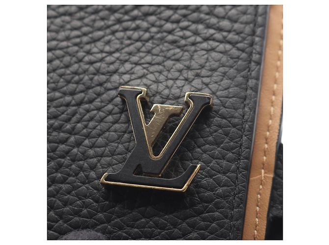 Portafoglio Louis Vuitton LV Vertical Wallet Compact Noir Bi-fold Wallet Nero - vista 11