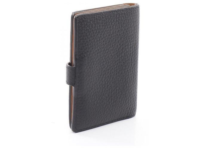 Portafoglio Louis Vuitton LV Vertical Wallet Compact Noir Bi-fold Wallet Nero - vista 2