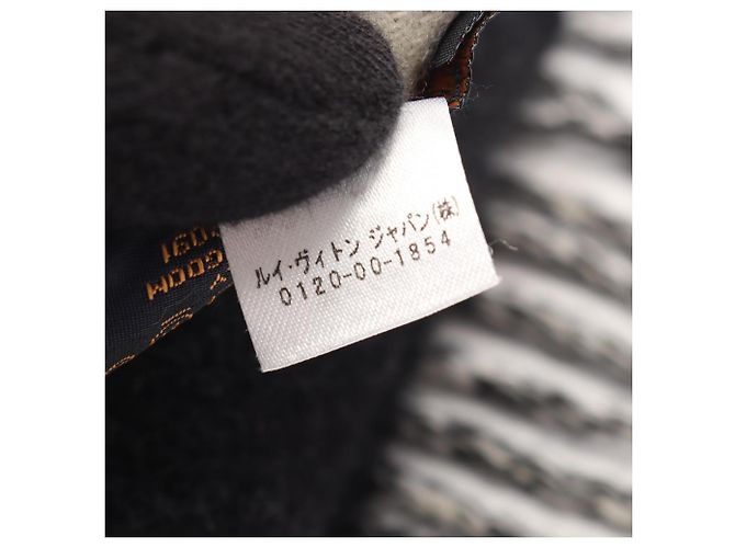 Bufanda Louis Vuitton Vivienne City Negro Crudo - vista 5