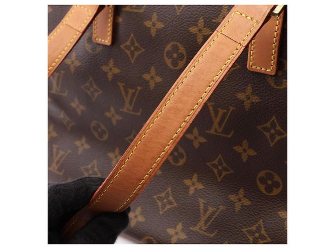 Bolsa de Ombro Louis Vuitton Cabas Piano Marrom - vista 11