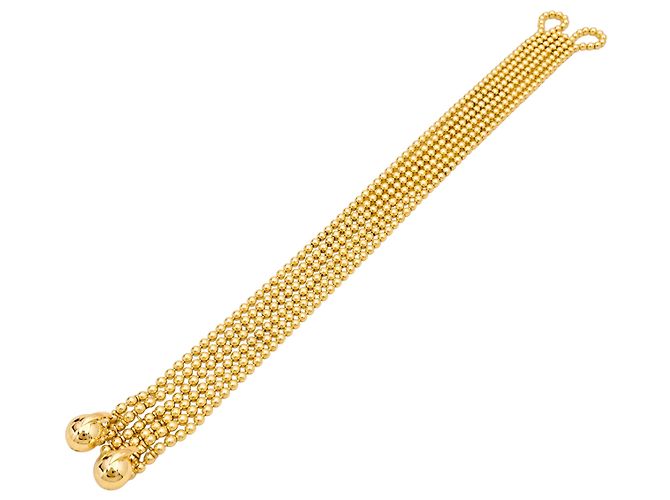 Bracciale Cartier, "Draperie", oro giallo, 6 file. - vista 2